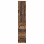 vidaXL Ensemble de Meubles 2 Pièces Bois ancien 33 x 34 5 x 87 cm
