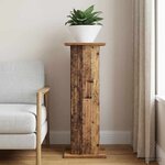 vidaXL Support de Plante Bois ancien 30 5 x 30 x 80 5 cm