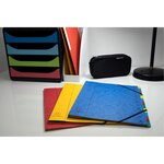 Trieur dos extensible 12 comp 4 coul ass EXACOMPTA