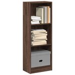 vidaXL Bibliothèque chêne marron 40x24x109 cm bois d'ingénierie