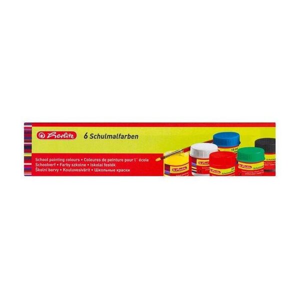 couleur de peinture pour l'école, couleurs assorties HERLITZ