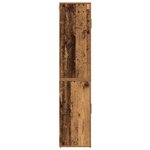 vidaXL Buffet en bois ancien 80x33x150 cm en bois reconstitué