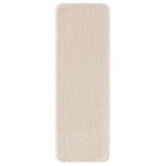 vidaXL Tapis Antidérapants pour Escaliers 15 Pièces Crème 60 x 25 cm PP