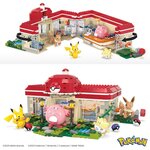 Mattel HNT93 - Mega Pokémon-Centre Pokémon De La Forêt-Jouet