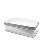 Boîte PM fer blanc  vernis alimentaire  17 x 10 x 4.5 cm