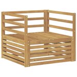 vidaXL Canapé d’extérieur Blanc