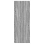 vidaXL Buffet haut sonoma gris 70x42 5x185 cm bois d'ingénierie
