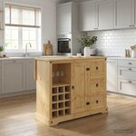 VidaXL Rangement de cuisine Cire de Miel 112 x 70 x 91 5 cm Pin massif