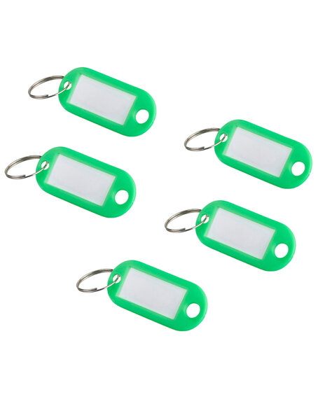 THIRARD - Lot de 5 portes-étiquettes  vert  50x20mm - THIRARD