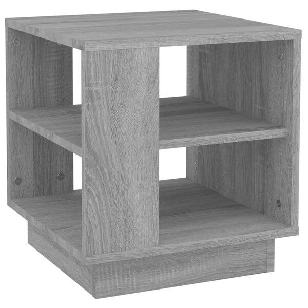 vidaXL Table basse Sonoma gris 40x40x43 cm Bois d'ingénierie