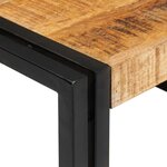 vidaXL Étagère de salle de bain avec étagère Marron 80 x 50 x 23 cm