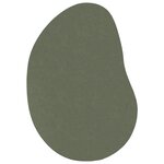 vidaXL Tapis vert forêt 80x150 cm Polyester Antidérapant