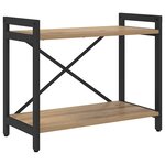 vidaXL Étagère Chêne artisanal 60 x 30 x 50 cm Bois d'ingénierie