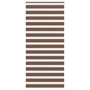 vidaXL Store zèbre marron 105x230cm largeur du tissu 100 9cm polyester
