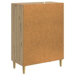 vidaXL Armoire à tiroirs 66 x 34 5 x 90 cm Bois d'ingénierie