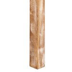 vidaXL Table de salle à manger 110x55x76cm Bois massif de récupération