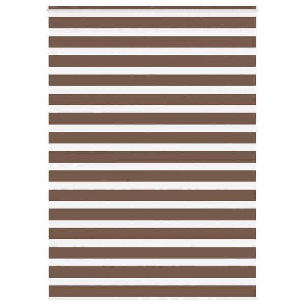 vidaXL Store zèbre marron 165x230cm largeur du tissu 160 9cm polyester