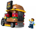 LEGO City - Food-Truck à Burgers 60404 : Amusement et Créativité pour Enfants