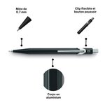 Porte-mines 844 Classic Line  0 07 mm  noir CARAN D'ACHE