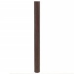 vidaXL Tapis rectangulaire marron foncé 80x500 cm bambou