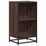 vidaXL Bibliothèque chêne marron 40x35x76 cm bois d'ingénierie