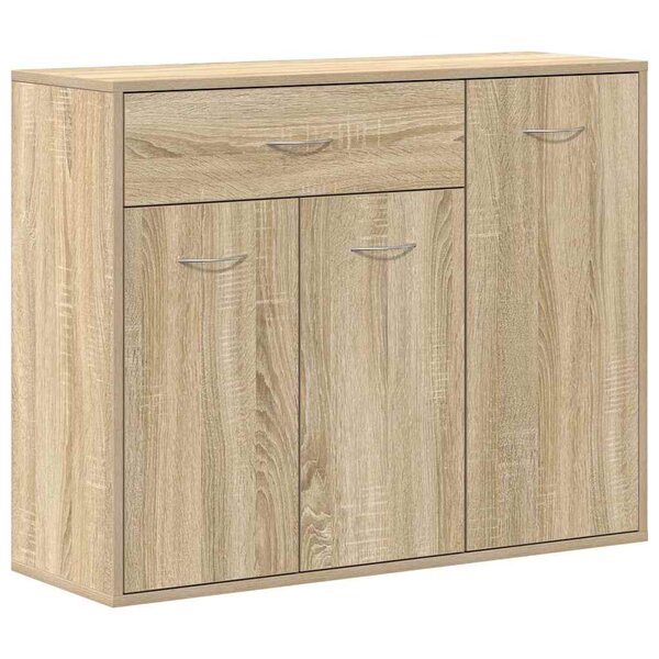 vidaXL Buffet Chêne sonoma 88x30x70 cm Bois d'ingénierie