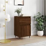 vidaXL Buffet chêne marron 40x35x70 cm bois d'ingénierie