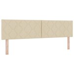 vidaXL Lit boxspring avec matelas avec matelas Crème 180 x 200 cm