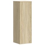 vidaXL Support pour plantes chêne sonoma 33x33x100cm bois d'ingénierie