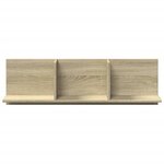 vidaXL Armoire murale 100x16 5x30 cm chêne sonoma bois d'ingénierie