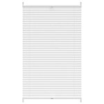 vidaXL Store plissé 90x100 cm Blanc