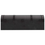 vidaXL Coffre de rangement Bois massif style vintage 120x30x40 cm