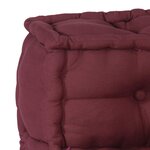 vidaXL Unité de canapé modulaire 4 Pièces Marron Tissu