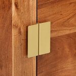 vidaXL Buffet 60x35x75 cm bois massif d'acacia