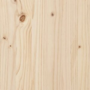 vidaXL Lit superposé sans matelas 90x200/120x200 cm bois massif