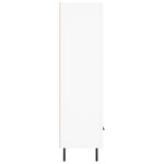 vidaXL Buffet haut blanc 69 5x31x115 cm bois d'ingénierie