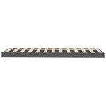 vidaXL Cadre de lit sans matelas gris 75x190 cm bois de pin massif