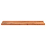 vidaXL Dessus de table 110x70x3 8cm rectangulaire bois massif d'acacia