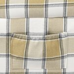 vidaXL Fauteuil inclinable Vert Tissu