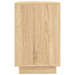 vidaXL Buffet chêne sonoma 102x35x55 cm bois d'ingénierie