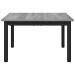vidaXL Table basse Gris Sonoma 60 x 60 x 36 cm Bois d'ingénierie