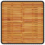 vidaXL Ensemble de salle à manger pour jardin Noir polyrotin