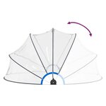 vidaXL Dôme de piscine 440 x 220 cm