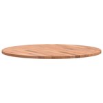 vidaXL Dessus de table Ø60x1 5 cm rond bois massif de hêtre