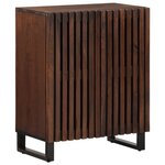 vidaXL Buffets 3 Pièces 60x34x75 cm bois massif de manguier