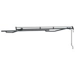 vidaXL Cadre de auvent Anthracite 3 x 2 m Métal