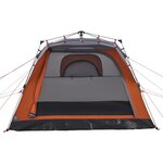 vidaXL Tente de camping cabine 4 personnes libération rapide