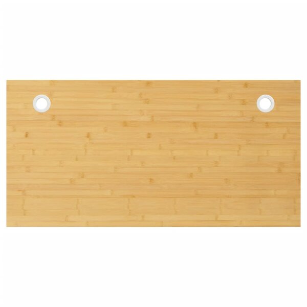 vidaXL Dessus de bureau 80x40x1 5 cm bambou