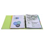 Classeur à levier Prem'Touch int/ext polypropylène - Dos 50mm - A4 maxi - Vert anis EXACOMPTA