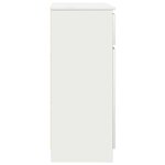 vidaXL Buffet avec tiroir blanc 71x35x84 cm bois d'ingénierie